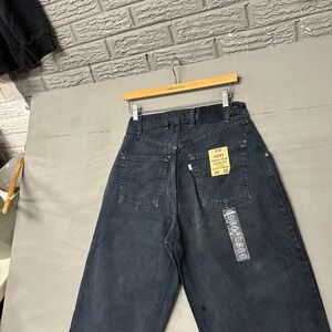 Vintage Levis SilverTab Baggy Jeans Faded Black Made in USA 30x32 New With Tags